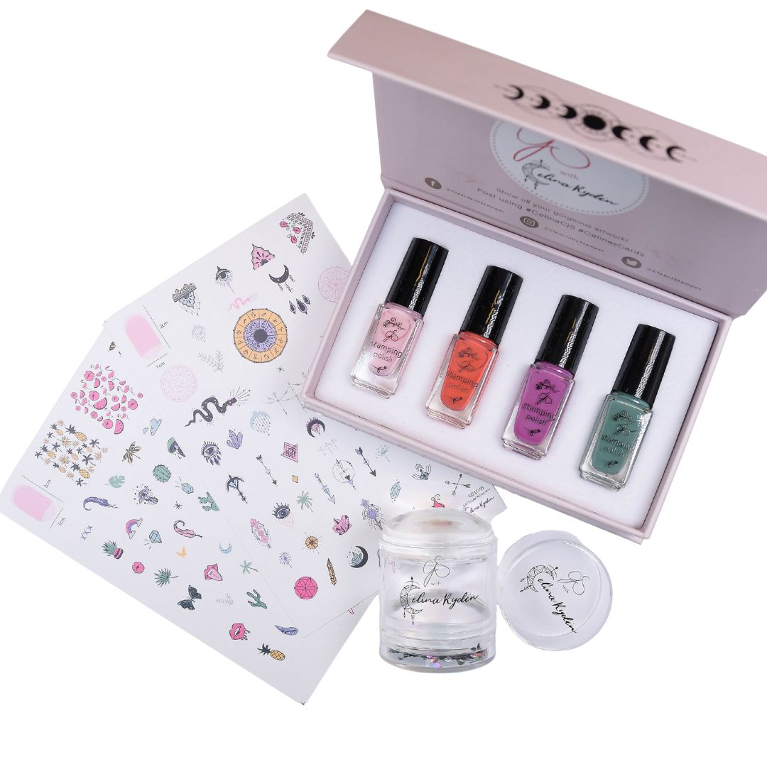 Buy MAPPERZ Nail Art Stamper, Clear Silicone Stamping Jelly with Scraper,  Transparent-Pack Of 1 Online at Best Prices in India - JioMart.